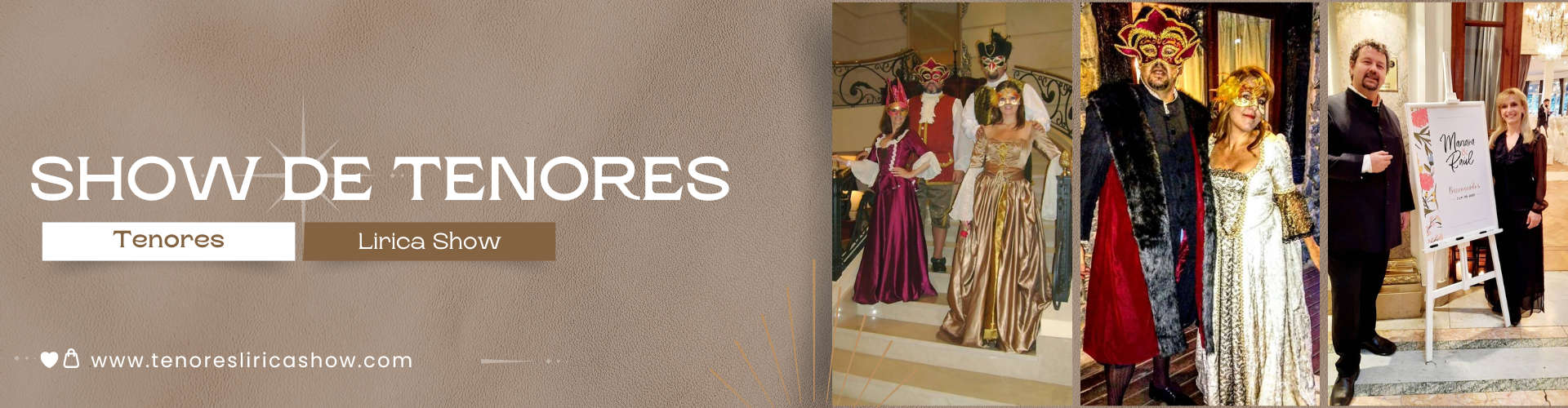 Show de tenores: El m�ximo nivel de sofisticaci�n para su evento corporativo o social